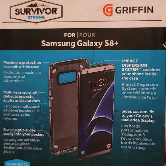 Samsung Galaxy S8+ Cell Phone Case NIB - Picture 2 of 4